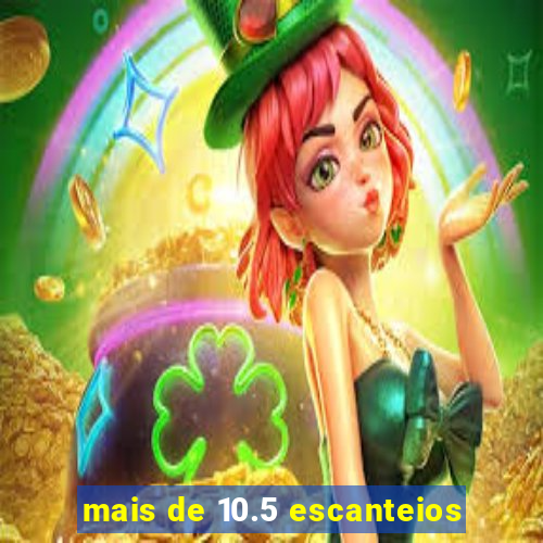 mais de 10.5 escanteios